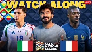 Italy v France Live Score | UEFA Nation League 2024 | LIVE Reaction & Watchalong