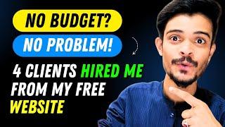 Make FREE Website and Get UNLIMITED CLIENTS | How to Create Free Website | Free Domain Hosting