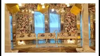 Walima Event#wedding#arrangments#decor#Stage#walkway#Hangings# Glam Events Vlog