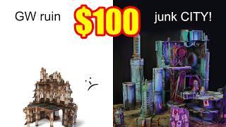 We built a whole RUINED CITY for the price of a single GW kit