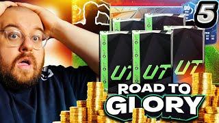 MASSIVE PACK OPENING on my ROAD TO GLORY EPISODE 5