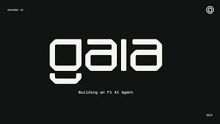 How we built a ️ Formula 1 AI Agent using Gaia 