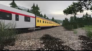 The Rocky Mountain Steam Program / Special Donation Train Southeast of the Shops!