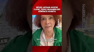 Müjde Ar'dan AVM'de İlginç Tepki