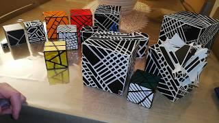 8x8 Ghost Cube and Axis 3x3x9 Cuboid Unboxing 