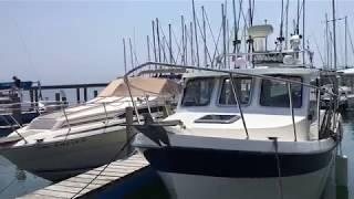 Port Sanilac Marina on a Beautiful Day