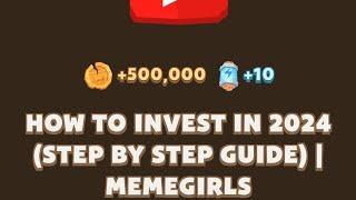 Memefi Video Code today | HOW TO INVEST IN 2024 (STEP BY STEP GUIDE) | MEMEGIRLS | MEMEFI