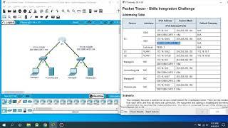 CCNA RS1 - 7 4 1 2 Packet Tracer   Skills Integration Challenge