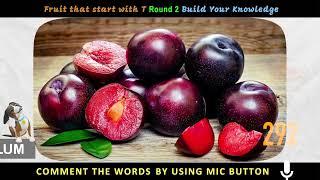 SPOKEN ENGLISH VOCABULARY HINDI BANGLA TELUGU TAMIL URDU KANNADA MALAYALAM TYPES & NAMES OF FRUITS