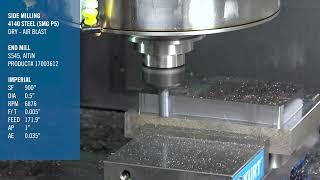 Cost-Effective Side Milling with the Niagara Cutter S545 End Mill | Seco Tools