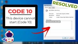 How to Fix This Device Cannot Start Error in Windows[7, 8, 8.1, 10, 11] | CODE 10 ERROR SOLVED |