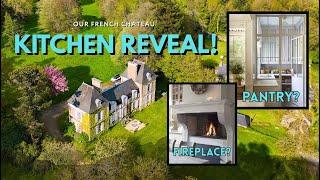 A KITCHEN DESIGN Fit For a French CHATEAU: See The Plan We Chose