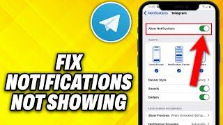 How To Fix Notifications Not Showing on Telegram (2024)