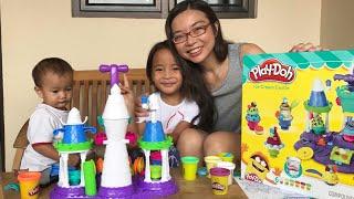 Rejeki Anak Rajin | Zara dapat Surprise Playdoh Ice Castle dari Tante Sophia | Lets Play