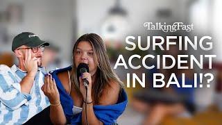 What it’s like getting into an accident while traveling // TALKING FAST