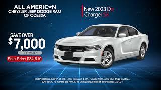 Make this the Summer at All American Chrysler Jeep Dodge Ram of Odessa!