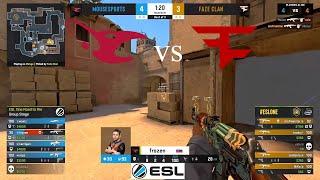 Mousesports vs FaZe-ESL One MAJOR: Road to Rio - BEST MOMENTS