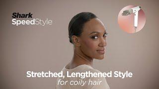 Hair Dryer | Stretched, Lengthened Style For Coily Hair (Shark® SpeedStyle™)