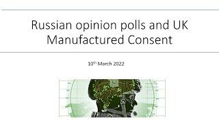 Opinion polls in Russia and Manufactured Consent in UK