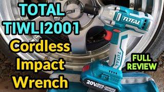 TOTAL TIWLI2001 | Cordless Impact Wrench | Buka Lock Nut