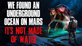 We found an underground ocean on Mars. It's not made of water.