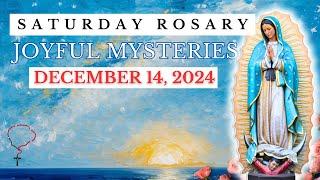 TODAY HOLY ROSARY: JOYFUL MYSTERIES, ROSARY SATURDAY DECEMBER 14, 2024 #rosarytoday #holyrosary