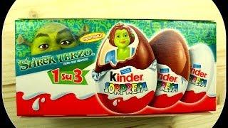 Ü Ei Kinder Surprise Shrek Italien 2007 Unboxing  Deutsch