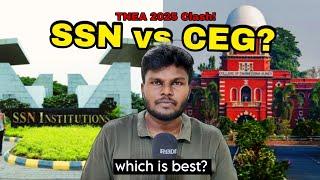 CEG vs SSN – Which Is Best for You? | TNEA 2025 Guide