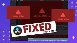 How to Fix Davinci Resolve 16 Media Offline Fast and Easy.