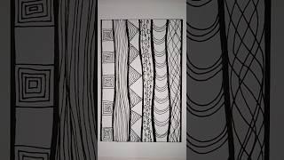 calm your mind by drawing easy patterns // 102 #meditativedrawing #mindfulness