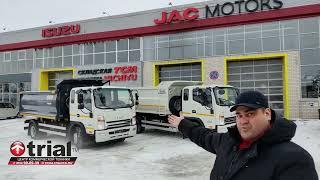 JAC N120 . Обзор сравнение самосвалов Амкар и Чайка-Сервис  #trialtrucks