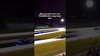Grudge race gone wrong #car #racing #dragracing #fast #promod #grudgerace