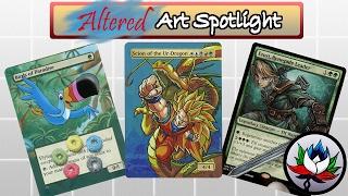 MTG – BEST New Altered Art: Link, The Incredible Hulk, Froot Loops, Lord of the Rings, and more!