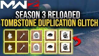 MW3 Zombies TOMBSTONE DUPLICATION Glitch - Season 3 Reloaded