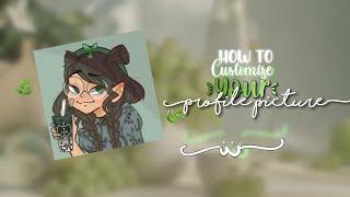 How to customize your profile picture|| fairella 
