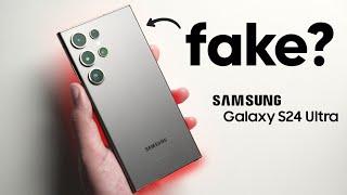 How To Spot A Fake Samsung Galaxy S24 Ultra?