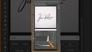 ️ Digitize Your Signature Into a Transparent Background in Photoshop!