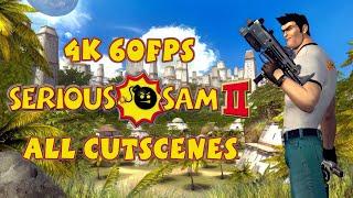 Serious Sam 2 - All Cutscenes 4k 60fps (AI Upscaled)