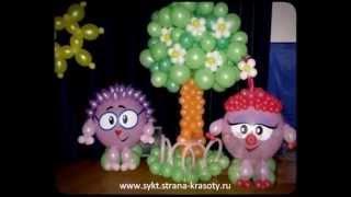 Оформление шарами
