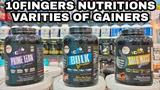 10fingers Nutritions Mass Gainers Review | FITNESS BOOSTER | #supplementstore 10fingersnutritions