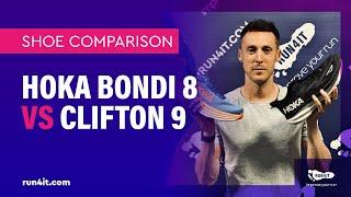 HOKA Bondi 8 vs Clifton 9 - Which one to choose?
