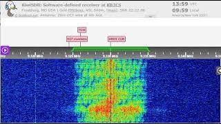 22 09 2022 WBCQ relay World's Last Chance Radio in English to WNAm 1400 on 9330 Monticello