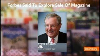 Forbes Media Exploring Sale of Namesake Publication