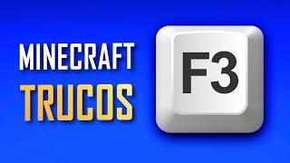  Minecraft Trucos: Teclas F (F1, F2, F3...) Todos sus secretos