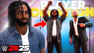 WWE 2K25 MyRISE #1 - CREATION OF THE PROTOTYPE AND WWE DRAFT!