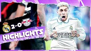 Real Madrid 2-0 RB Leipzig | Highlights | Champions League