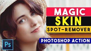 Magic Retouch Skin Photoshop Action - Free Download