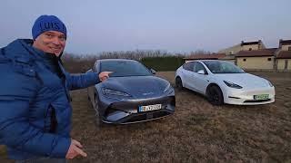 SEALION 7 vs. MODEL Y: A Tesla korszak vége? // AUTÓSÁMÁN