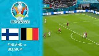 Finland vs Belgium UEFA EURO 2020 Live Game eFootball PES 2021