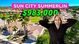 Tour a Remodeled Sun City Summerlin Home For Sale - (Las Vegas Active Adult)